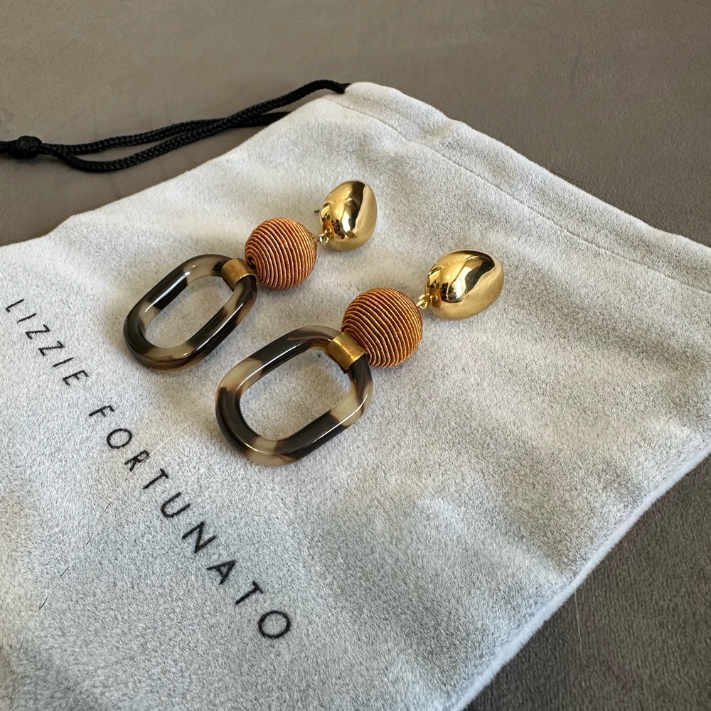 Tortoise Earrings